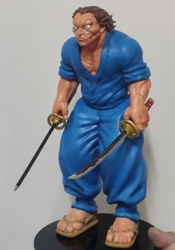 Miyamoto Musashi (Musashi Miyamoto), Baki The Grappler, Individual Sculptor, Pre-Painted